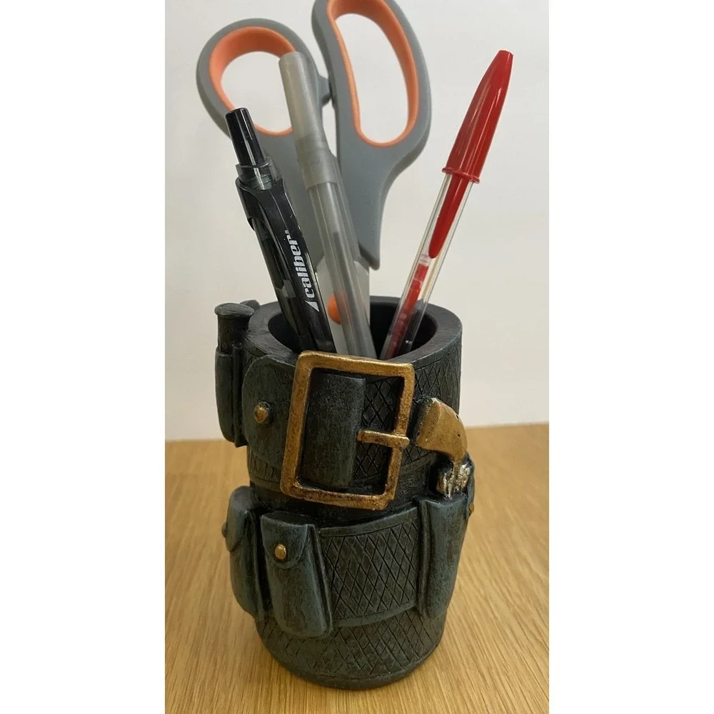 Police Duty Belt Pen Holder Desk Organizer Law Enforcement Novelty Office Gift
